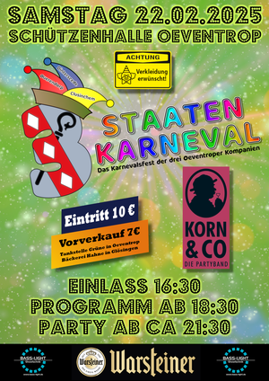 3 Staaten Karneval 2025